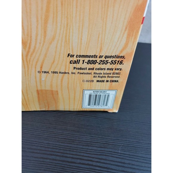 NIB GI Joe Sailor Ltd Ed WWII 50th Anniv Commemorative by Hasbro 1995 - Picture 9 of 9